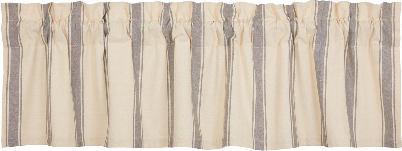 Grace Grain Sack Stripe Valance 16x60 VHC Brands