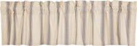 Thumbnail for Grace Grain Sack Stripe Valance 16x72 VHC Brands