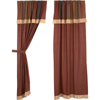 Thumbnail for Maisie Panel with Attached Patch Valance Set of 2 84x40 VHC Brands - The Fox Decor