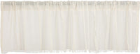 Thumbnail for Tobacco Cloth Antique White Patchwork Valance 16x60 VHC Brands - The Fox Decor