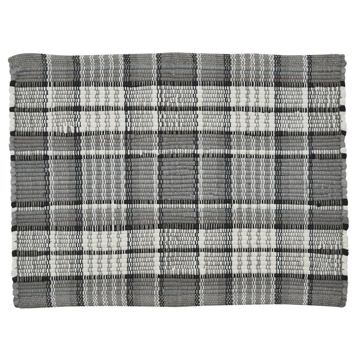 Gray Area Chindi Placemats - Set Of 6 Park Designs - The Fox Decor