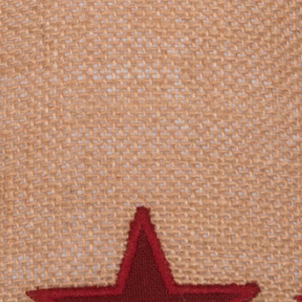 Heritage House Star Lampshade 16 In Barn Red 6W040017 - The Fox Decor