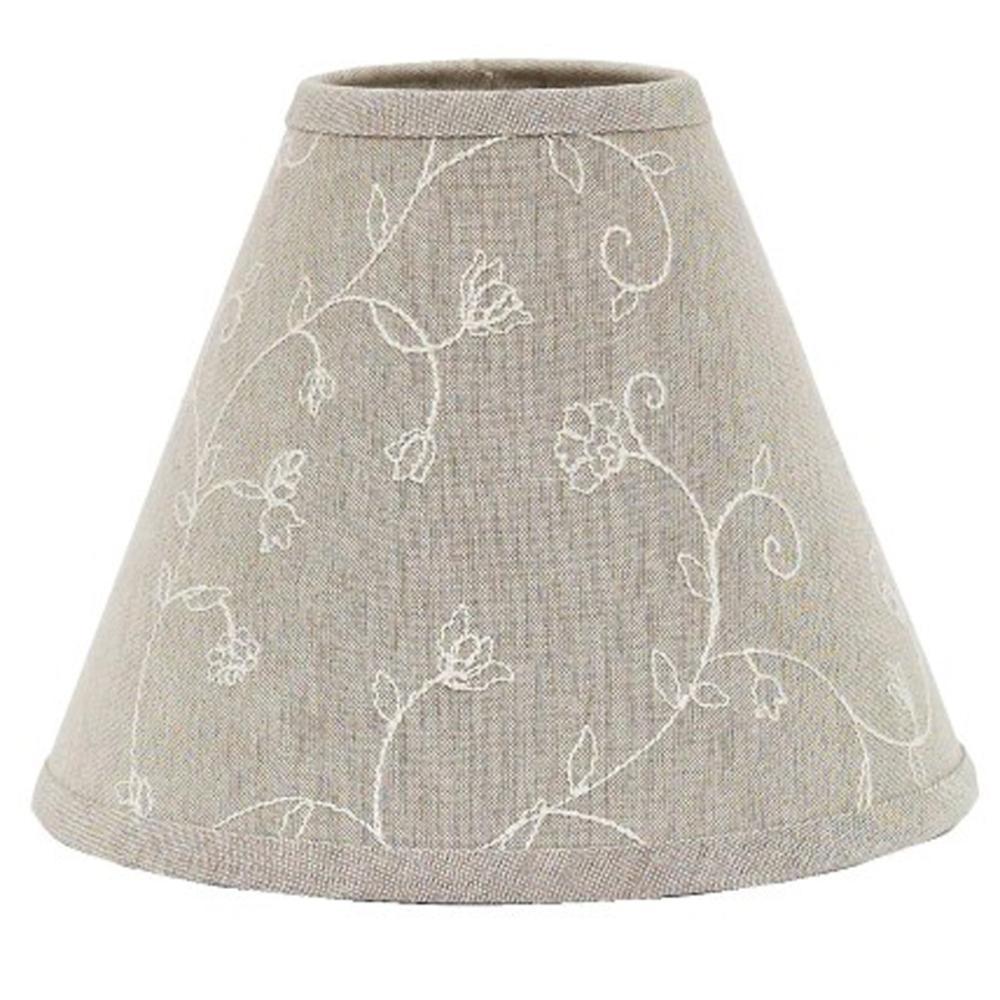 Taupe Candlewicking Taupe 16" Lampshade 6W440038 - The Fox Decor