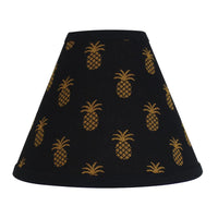 Pineapple Town - Black Lampshade 16 Inch Washer 6W660011 - The Fox Decor