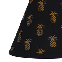 Pineapple Town - Black Lampshade 16 Inch Washer 6W660011 - The Fox Decor