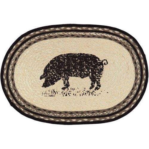 6/Set, Sawyer Mill Pig Placemats - The Fox Decor