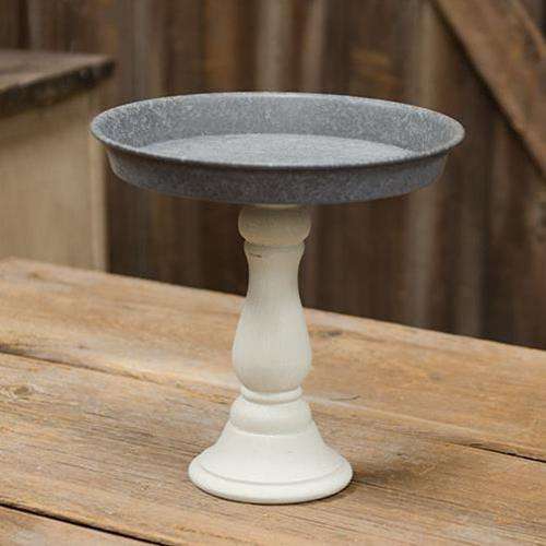 7" Metal Candle Tray - The Fox Decor