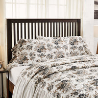 Thumbnail for Annie Portabella Floral Ruffled King Pillow Case Set of 2 21x36+8 VHC Brands - The Fox Decor