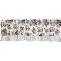 Annie Portabella Floral Ruffled Valance 16x60 VHC Brands - The Fox Decor