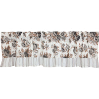 Thumbnail for Annie Portabella Floral Ruffled Valance 16x60 VHC Brands