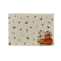 Harvest Pumpkin Placemat - Set Of 6 Park Designs - The Fox Decor