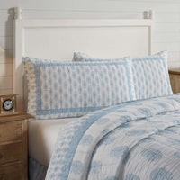 Thumbnail for Avani Blue King Sham 21x37 VHC Brands - The Fox Decor
