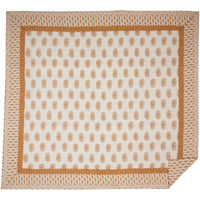 Avani Gold King Quilt 105Wx95L VHC Brands - The Fox Decor