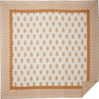 Avani Gold Queen Quilt 90Wx90L VHC Brands - The Fox Decor