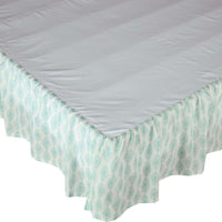 Thumbnail for Avani Sea Glass Queen Bed Skirt 60x80x16 VHC Brands - The Fox Decor