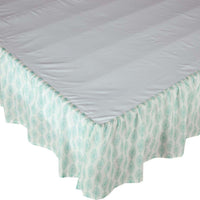 Thumbnail for Avani Sea Glass Queen Bed Skirt 60x80x16 VHC Brands