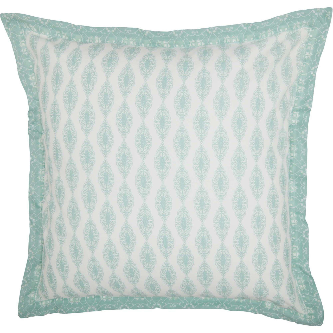 Avani Sea Glass Fabric Euro Sham 26x26 VHC Brands - The Fox Decor