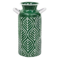 Thumbnail for Leaf Enamel Milk Can - The Fox Decor