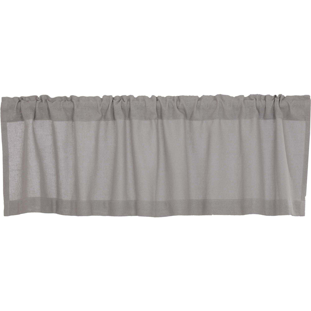 Burlap Dove Grey Valance 16x60 VHC Brands - The Fox Decor