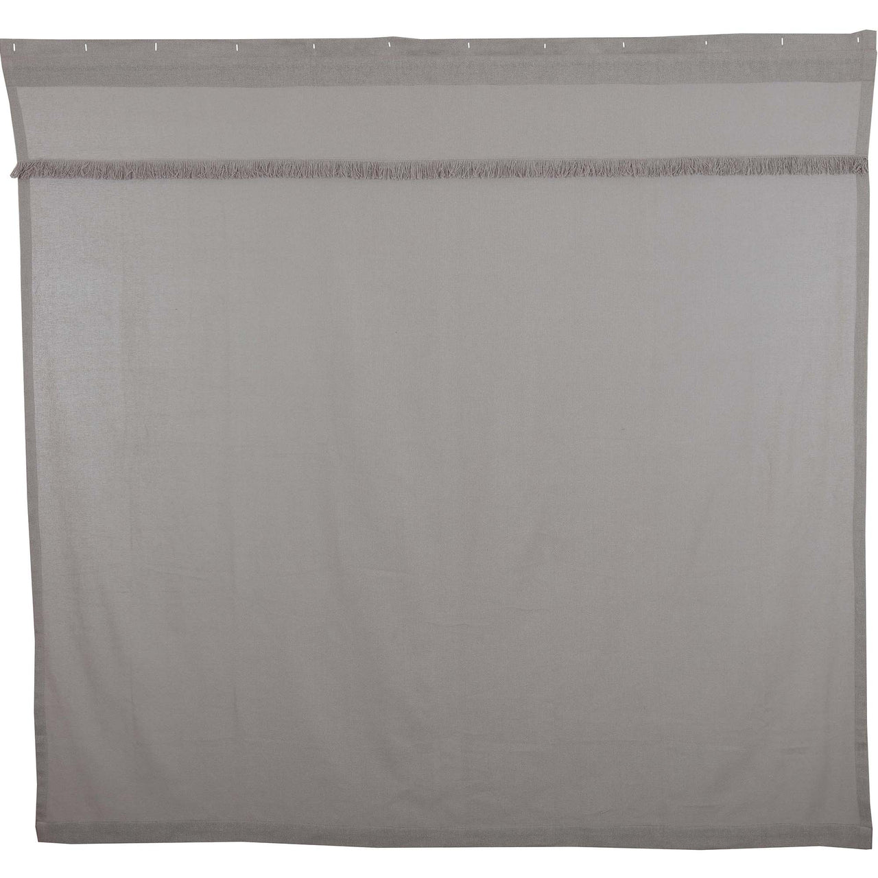 Burlap Dove Grey Shower Curtain 72x72 VHC Brands