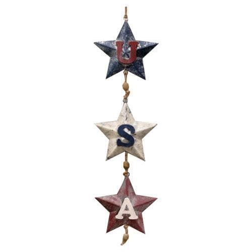 USA Hanging Stars - The Fox Decor