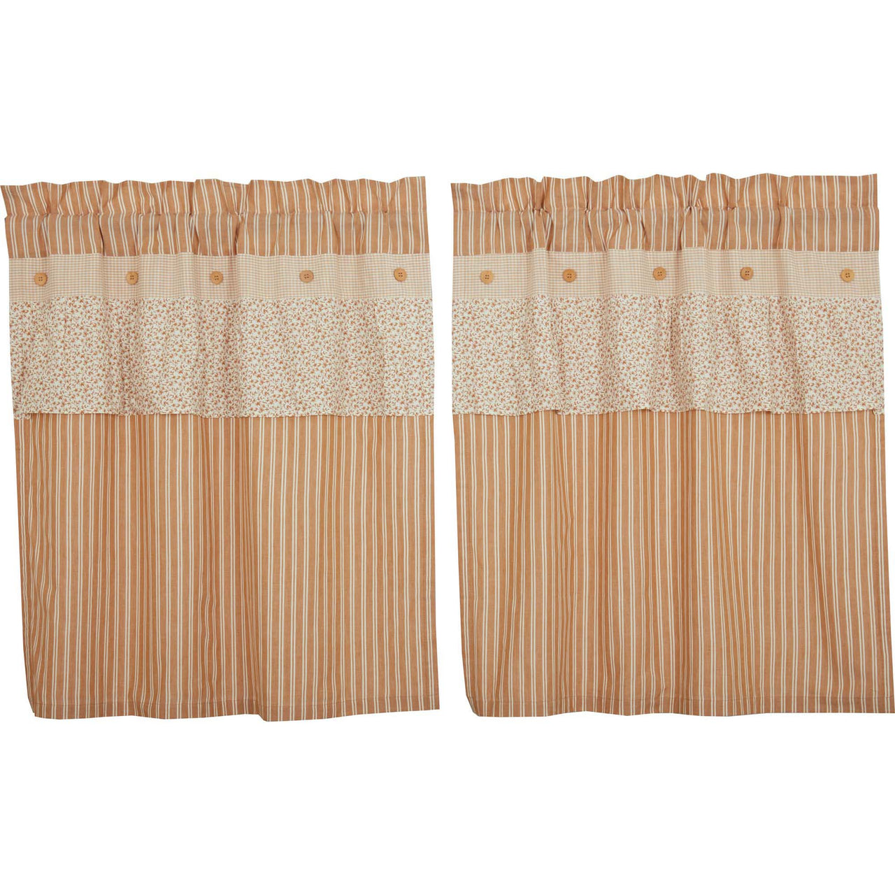 Camilia Ruffled Tier Set of 2 L36xW36 VHC Brands