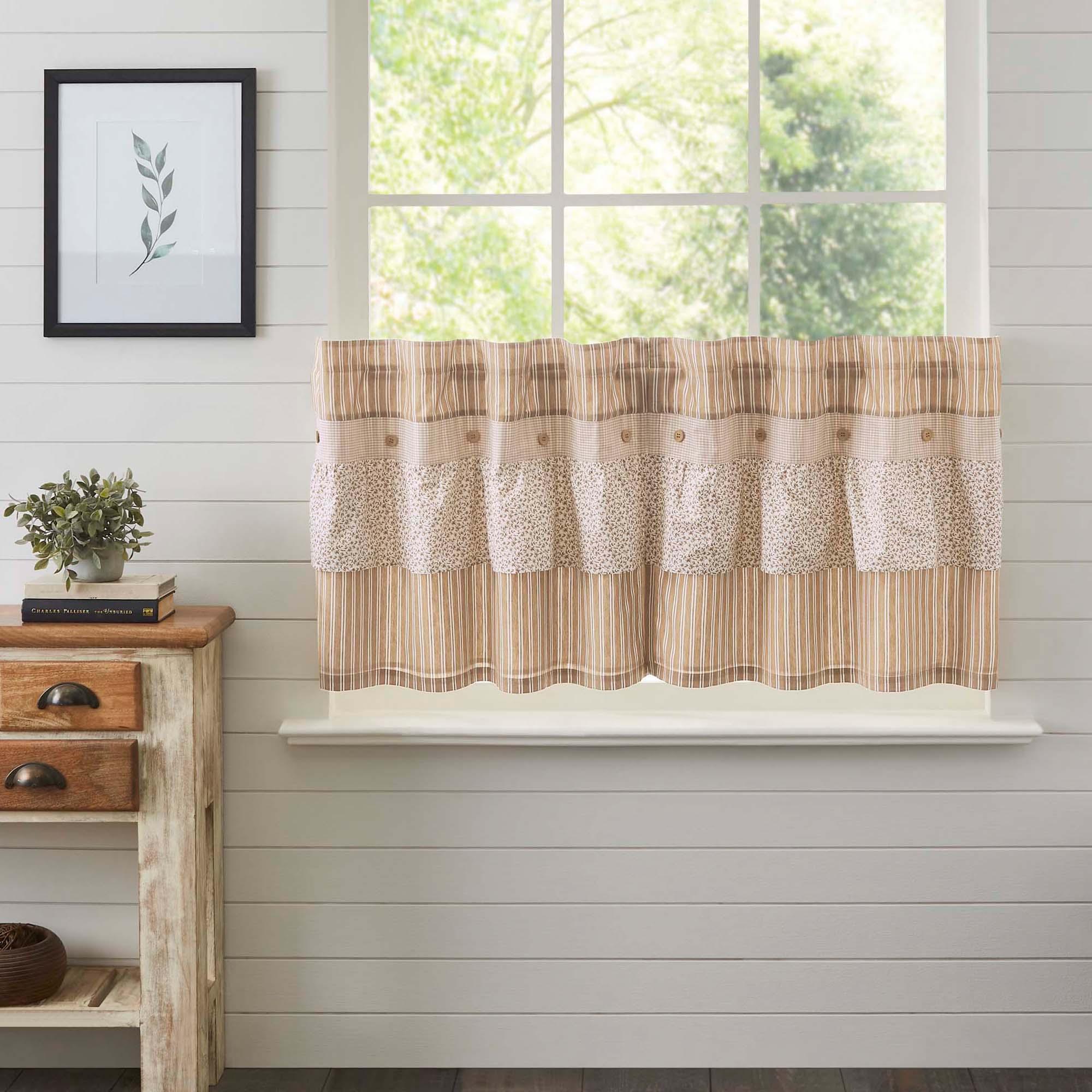 Camilia Ruffled Tier Set of 2 L24xW36 VHC Brands - The Fox Decor