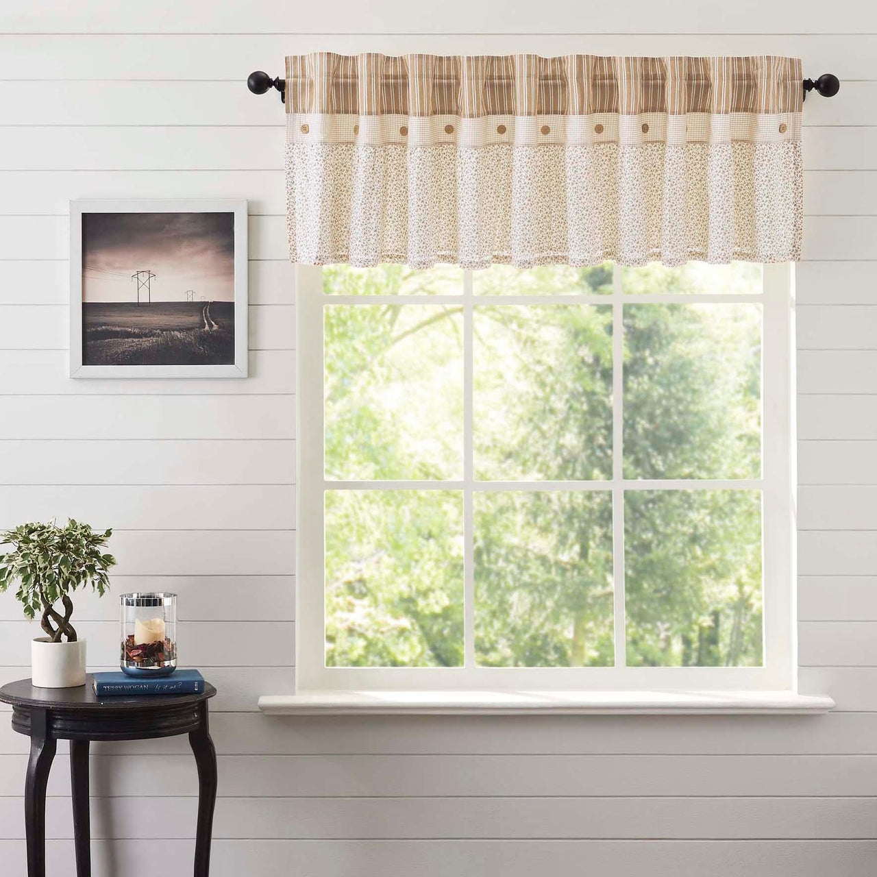 Camilia Ruffled Valance 19x90 VHC Brands