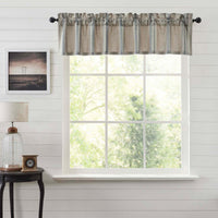 Grain Sack Blue Valance 16x72 VHC Brands - The Fox Decor
