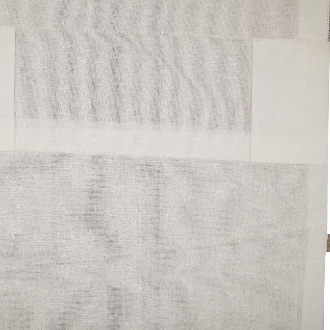 Grain Sack Charcoal Prairie Long Panel Set of 2 84x36x18 VHC Brands - The Fox Decor