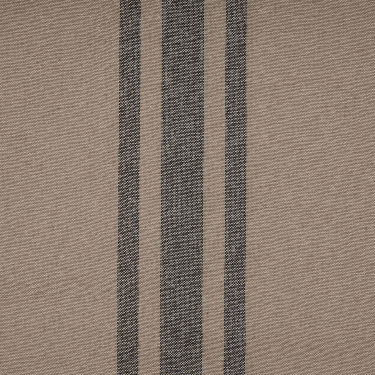 Grain Sack Charcoal Prairie Long Panel Set of 2 84x36x18 VHC Brands