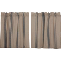 Thumbnail for Grain Sack Charcoal Tier Set of 2 L36xW36 VHC Brands - The Fox Decor