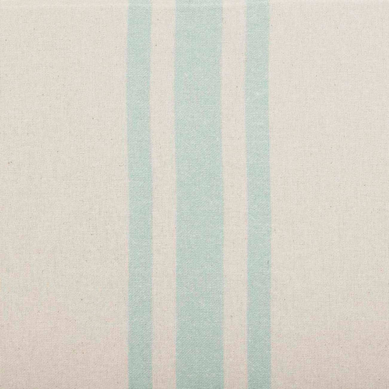 Grain Sack Aqua Prairie Short Panel Set of 2 63x36x18 VHC Brands - The Fox Decor