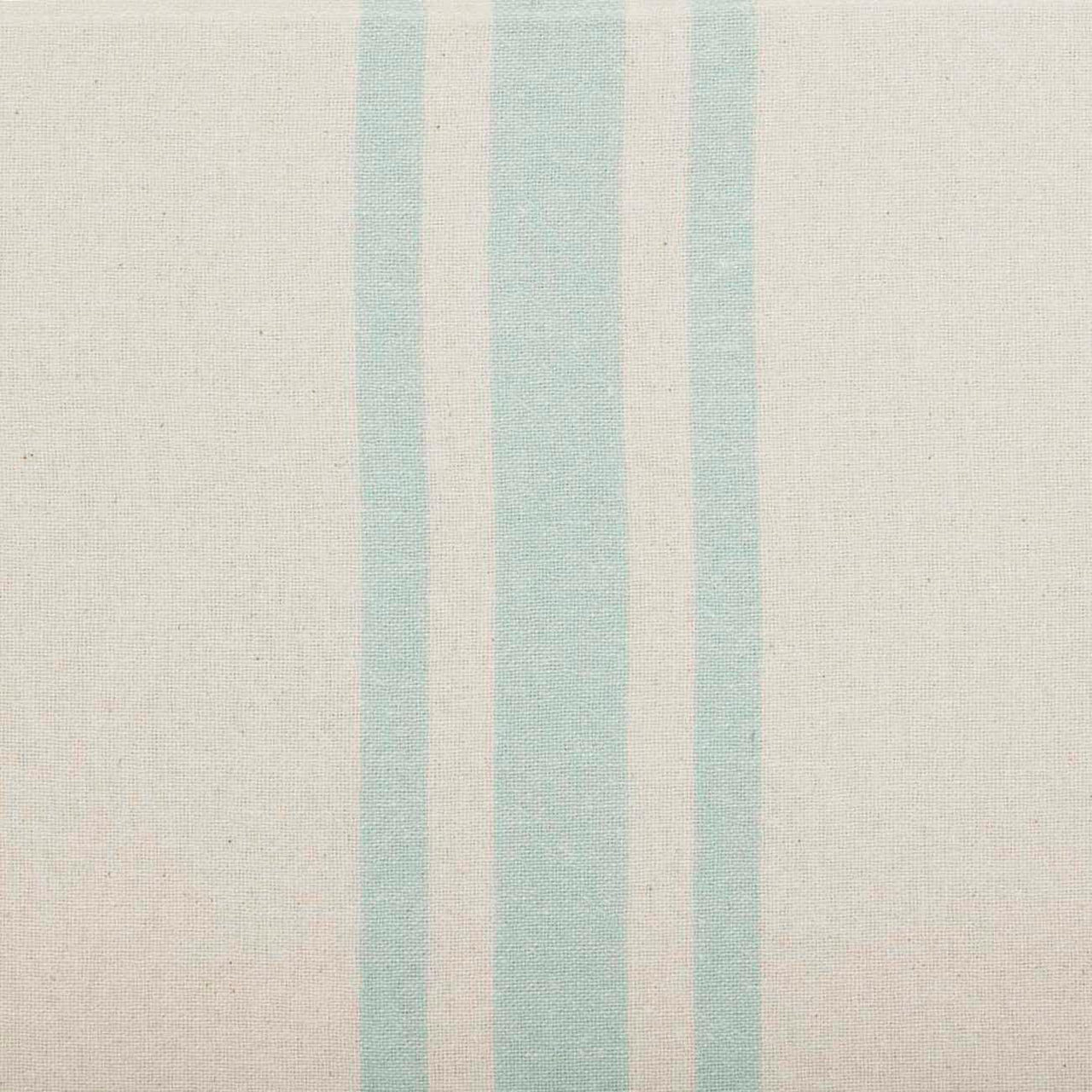 Grain Sack Aqua Valance 16x60 VHC Brands - The Fox Decor