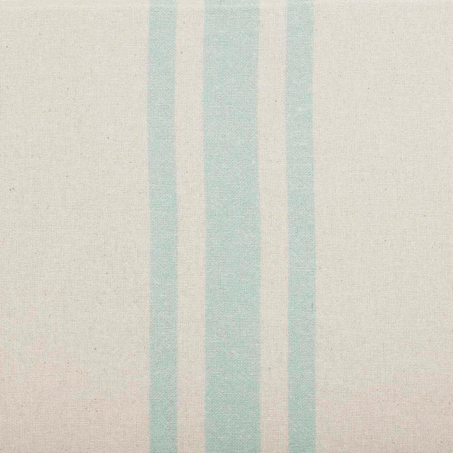 Grain Sack Aqua Valance 16x60 VHC Brands - The Fox Decor