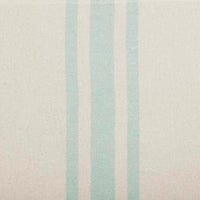 Grain Sack Aqua Valance 16x72 VHC Brands - The Fox Decor