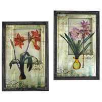 Thumbnail for Framed French Floral Art Prints (Set Of 2) - The Fox Decor