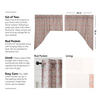 Thumbnail for Kaila Floral Swag Set of 2 36x36x16 VHC Brands - The Fox Decor