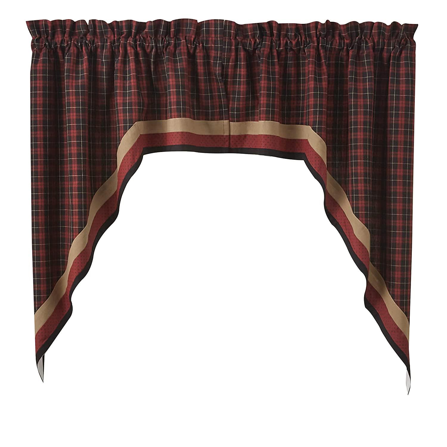 Set of 2 Dorset Lined Swag - Park Designs - The Fox Decor