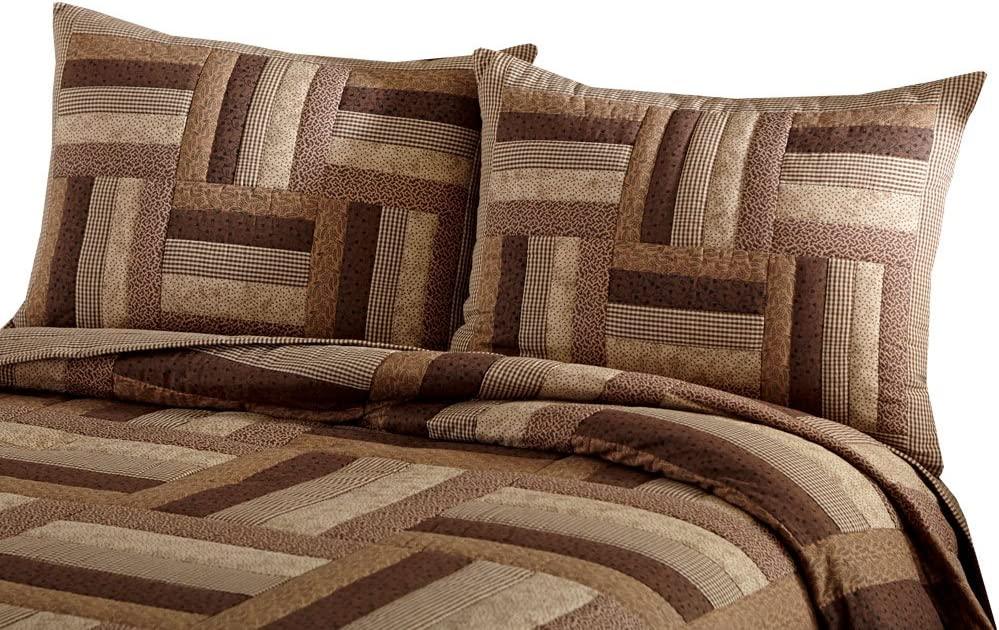 Shades Of Brown King Sham Set of 4 - Park Designs - The Fox Decor