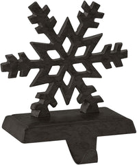 Thumbnail for Snowflake Stocking Hanger Black - Iron Set of 2 Park Designs