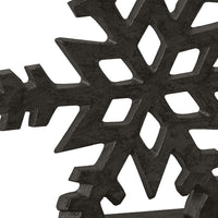 Thumbnail for Snowflake Stocking Hanger Black - Iron Set of 2 Park Designs - The Fox Decor