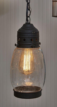 Thumbnail for Primitive Onion Lantern Pendant Light - Park Designs - The Fox Decor