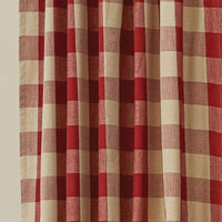 Thumbnail for Wicklow Garnet & Tan Shower Curtain - 72
