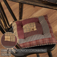 Thumbnail for Millsboro Country Chair Pad Log Cabin Patch - The Fox Decor
