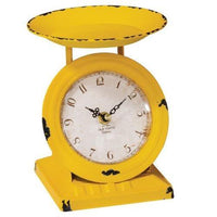 Thumbnail for Sunflower Yellow Old Town Scale Clock - The Fox Decor