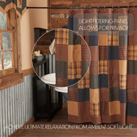 Thumbnail for Patriotic Patch Shower Curtain 72