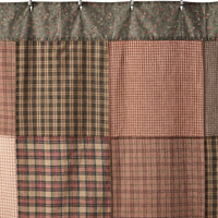 Thumbnail for Crosswoods Patchwork Shower Curtain 72x72 VHC Brands - The Fox Decor