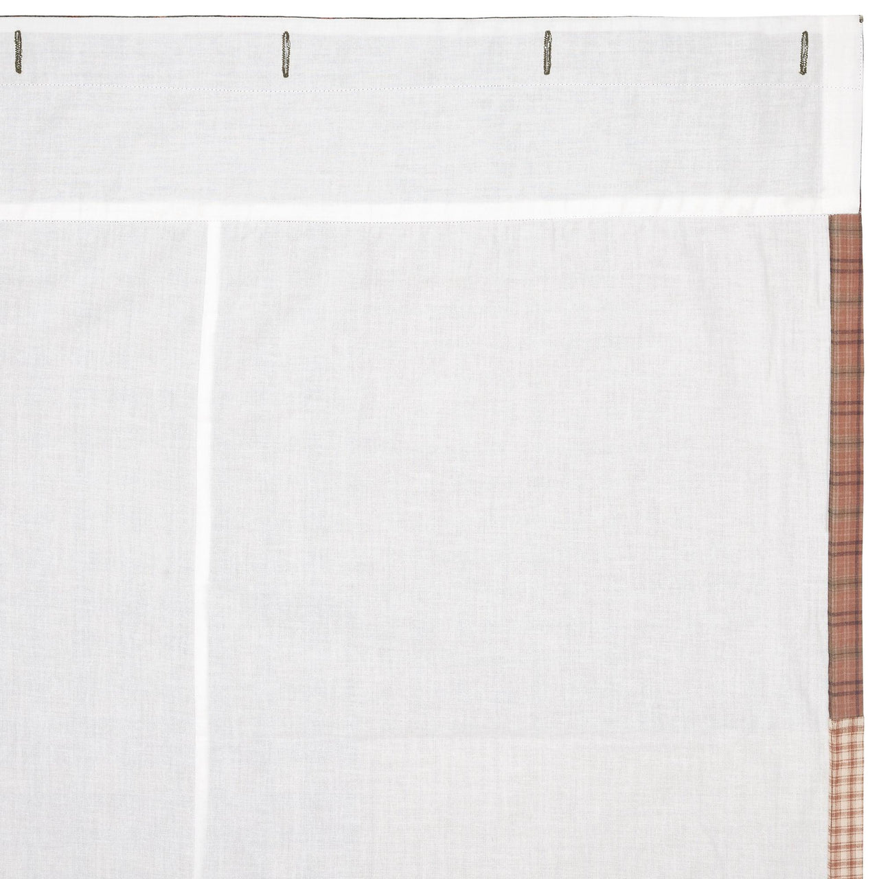 Crosswoods Patchwork Shower Curtain 72x72 VHC Brands - The Fox Decor