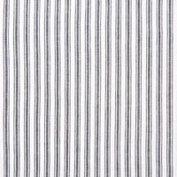 Thumbnail for Sawyer Mill Black Ruffled Ticking Stripe King Pillow Case Set of 2 21x36+4 VHC Brands - The Fox Decor